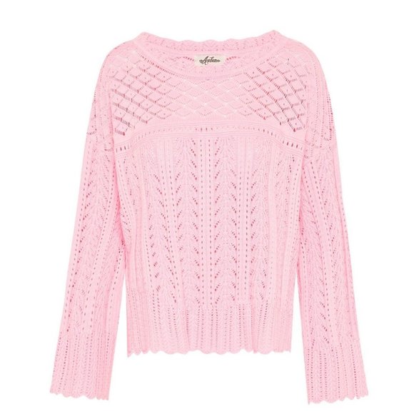 ARNHEM Organic Cotton Pink Gardenia Jumper Sweater - Picture 8 of 15